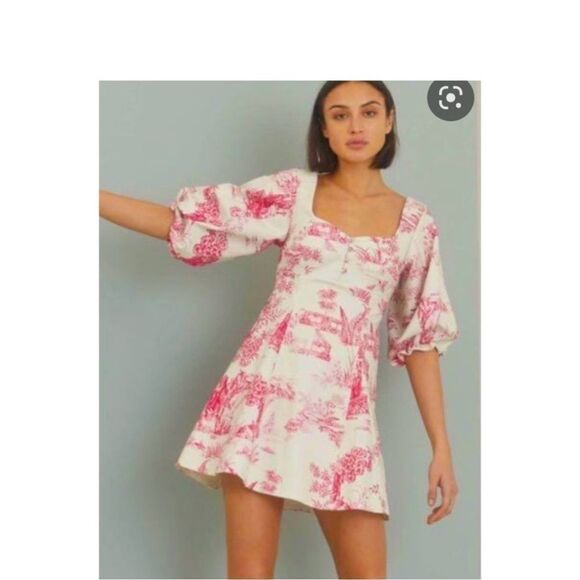 Nicholas Pink Lydia Dress size 6 - Picture 1 of 15